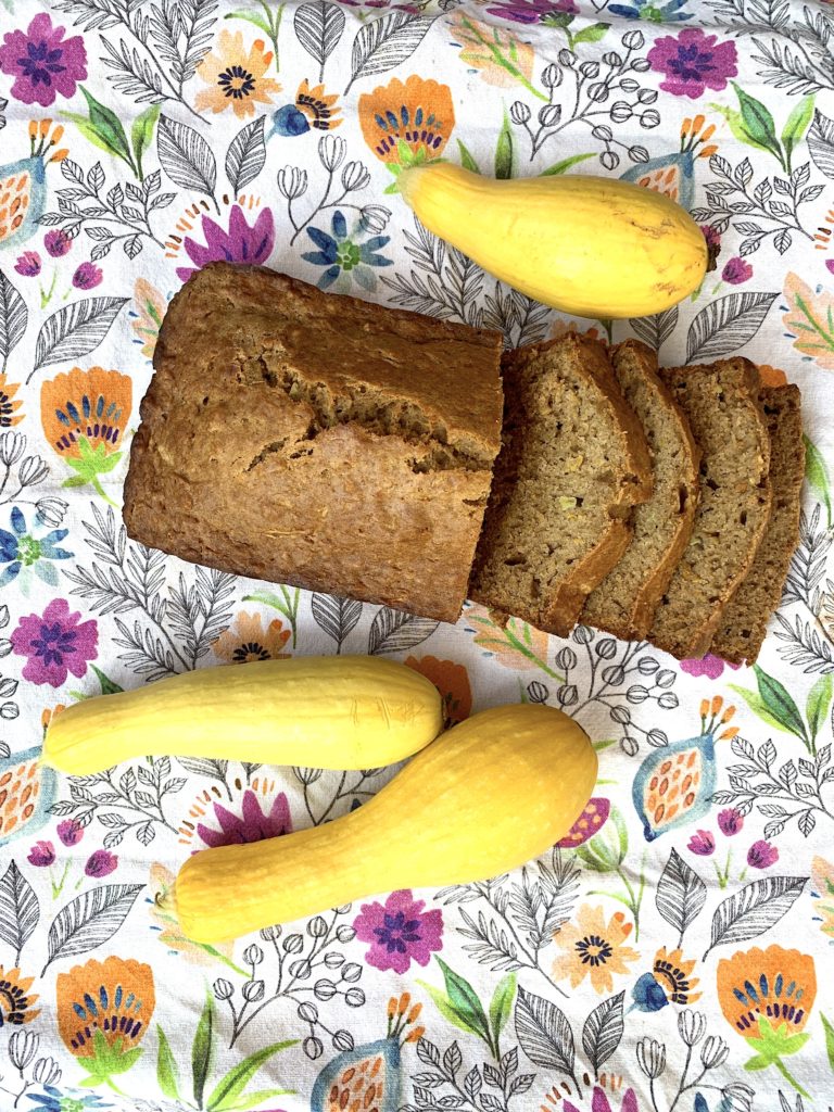 yellow squash bread