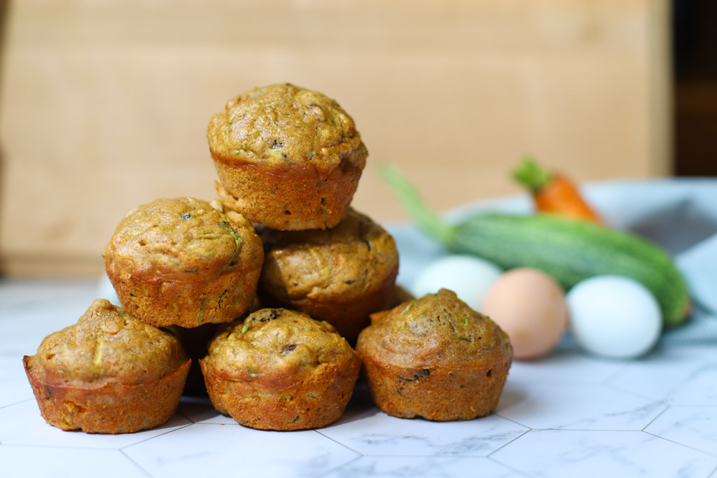 zucchini carrot muffins