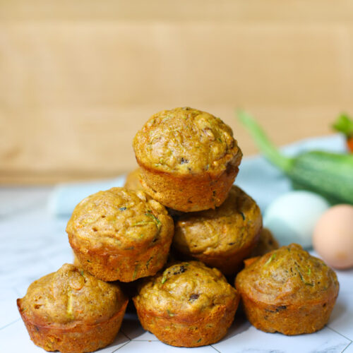 zucchini carrot muffins