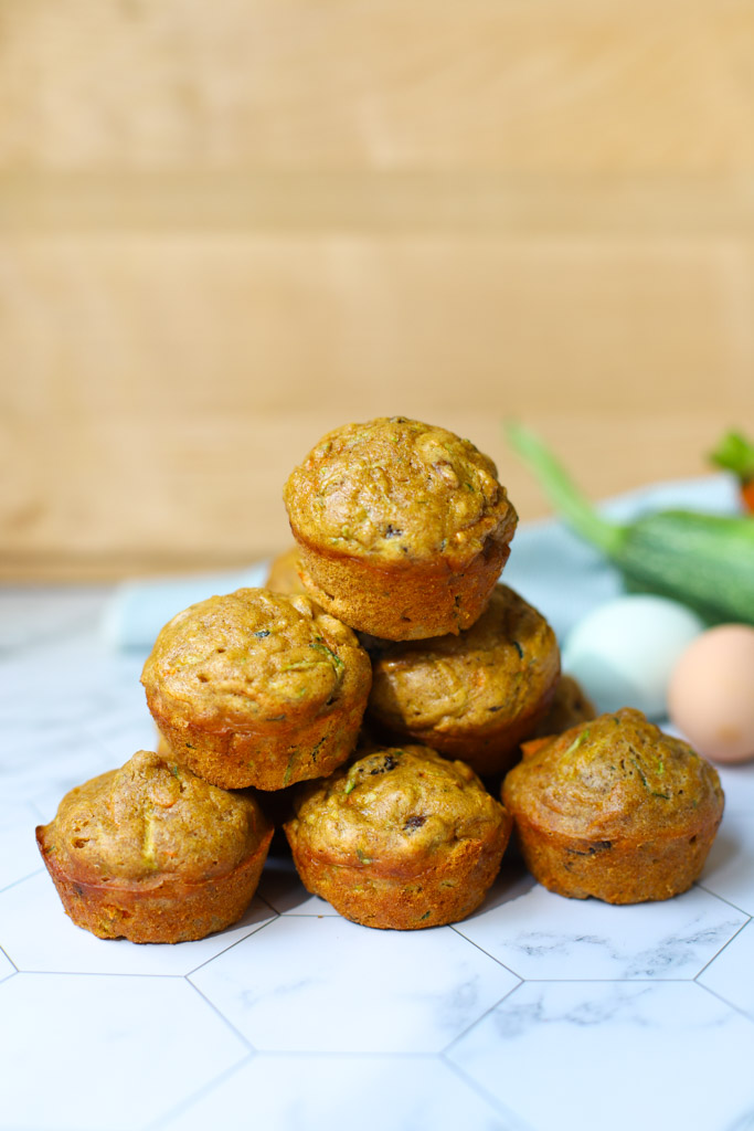 zucchini carrot muffins